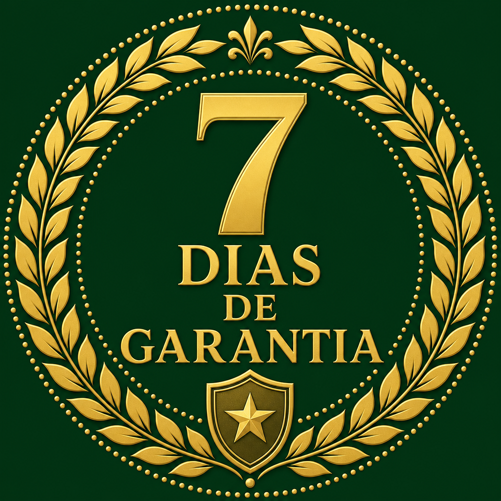 Selo de garantia de 7 dias da Coleção Umbanda